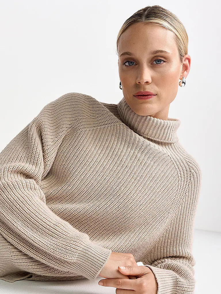RICHROYAL | Pull à col roulé | Beige