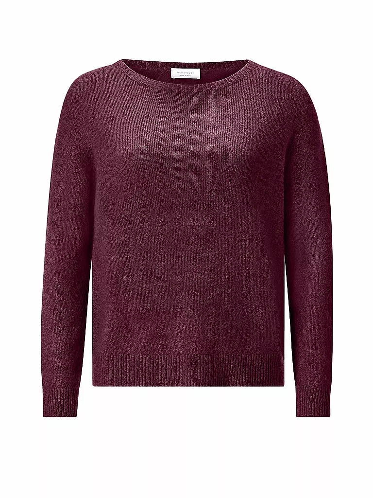 RICHROYAL | Pull | Rouge foncé