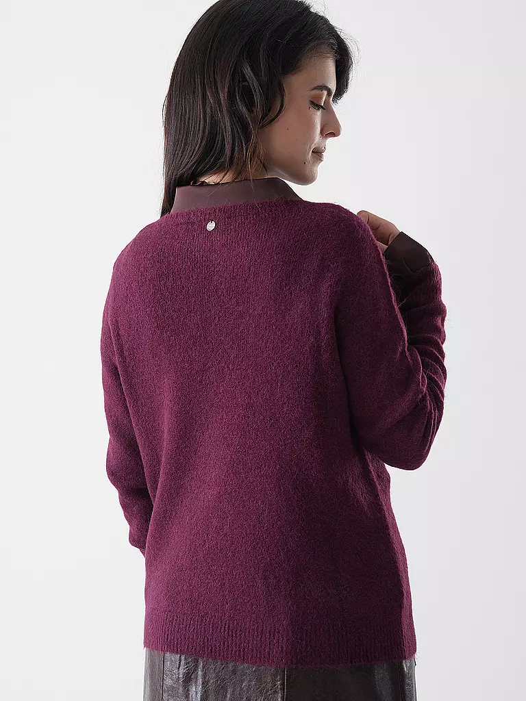 RICHROYAL | Pull | Rouge foncé