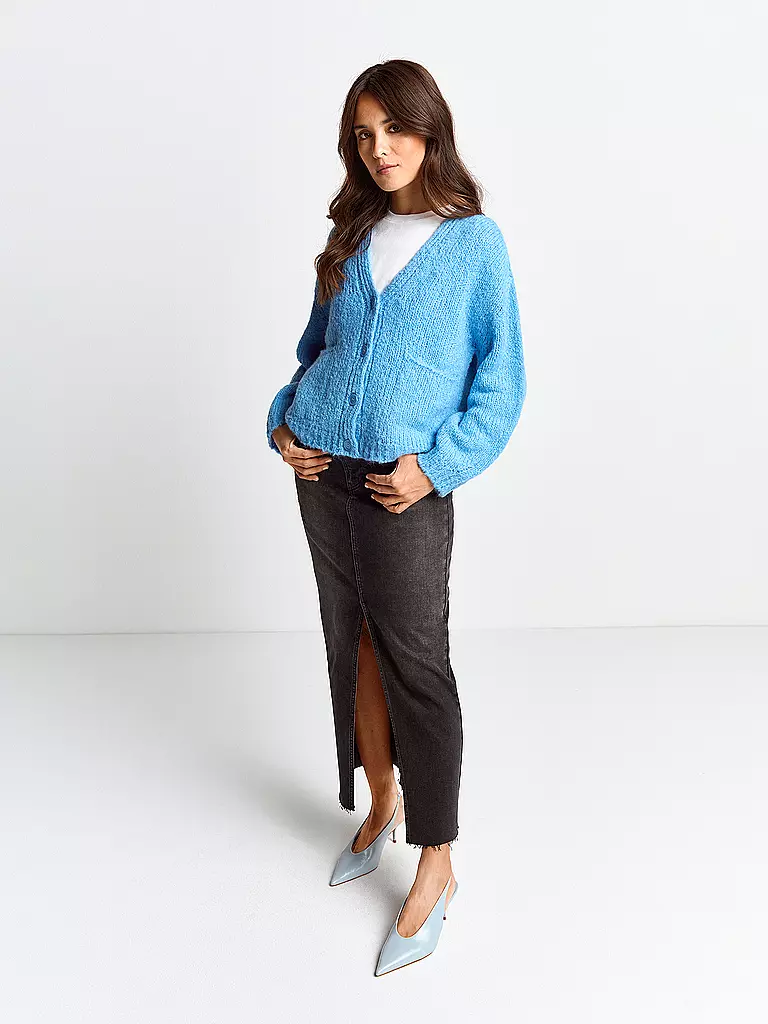 RICHROYAL | Strickjacke | Bleu