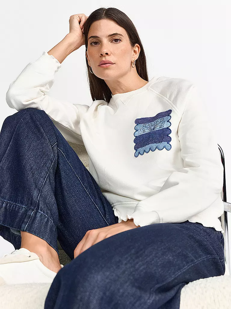 RICHROYAL | Sweat-shirt | Crème