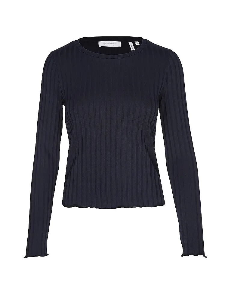RICHROYAL | T-shirt à manches longues | Bleu foncé