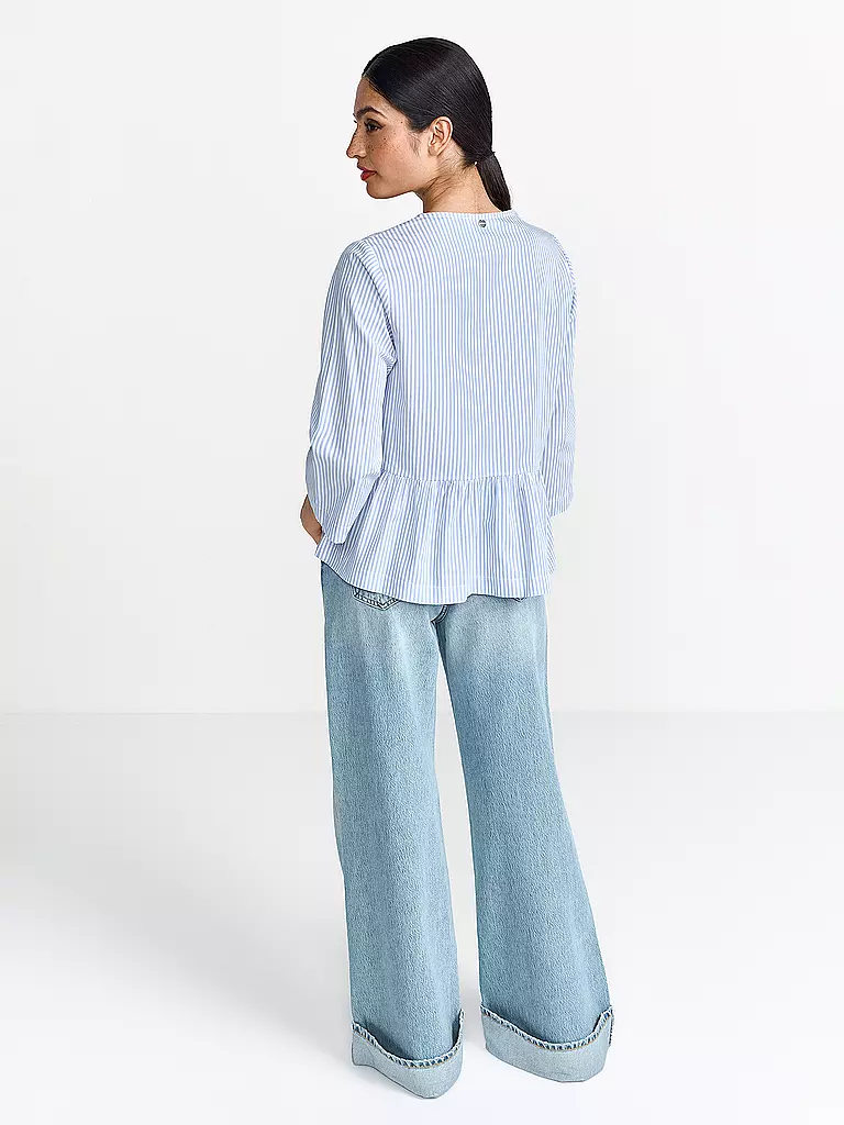 RICHROYAL | T-shirt blouse | Bleu