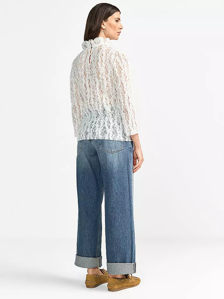 RICHROYAL | T-shirt blouse | Crème