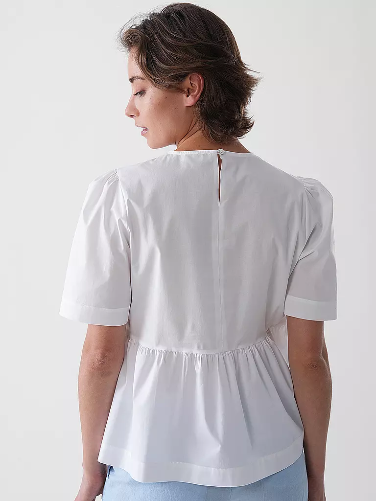 RICHROYAL | T-shirt blouse | Blanc
