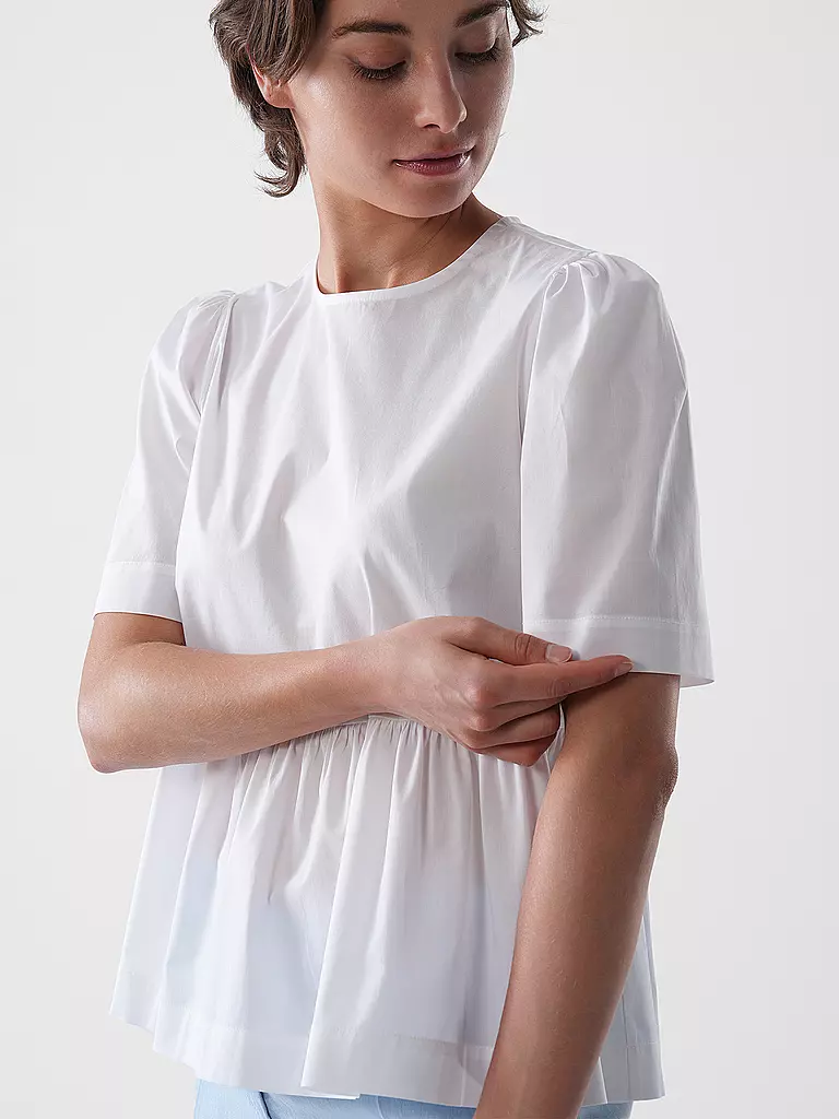 RICHROYAL | T-shirt blouse | Blanc