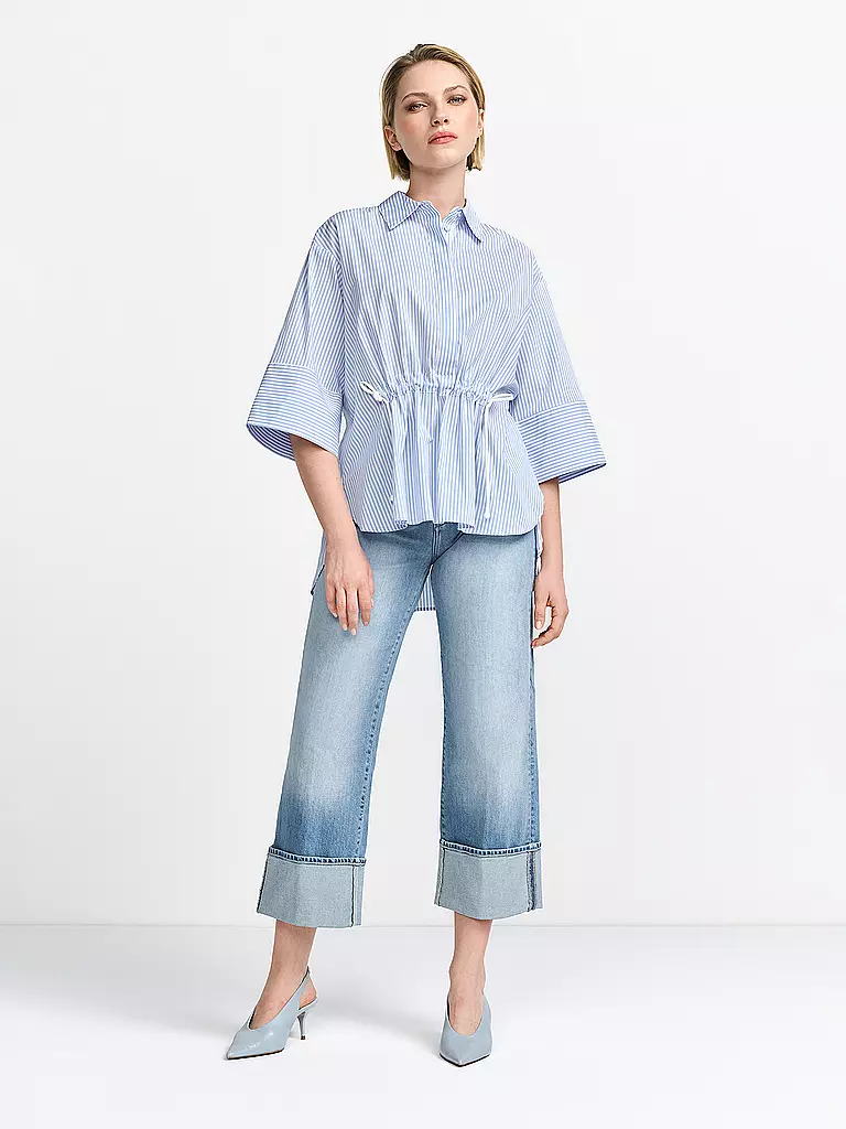 RICHROYAL | T-shirt blouse | Bleu clair