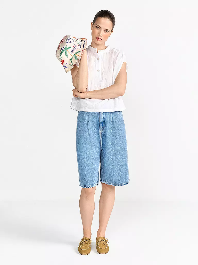 RICHROYAL | T-shirt blouse | Blanc