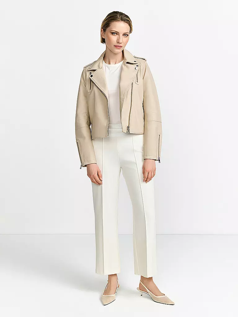 RICHROYAL | Veste en cuir | Beige