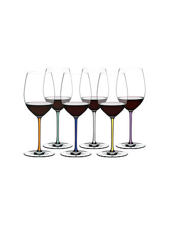RIEDEL | Set de 6 verres à vin rouge Cabernet/Merlot FATTO A MANO