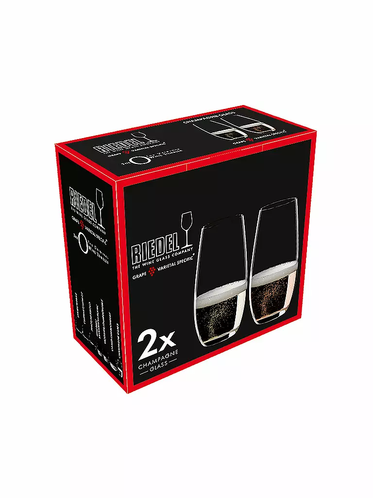 RIEDEL | Champagnerglas 2er Set O Wine Tumbler 264ml | 