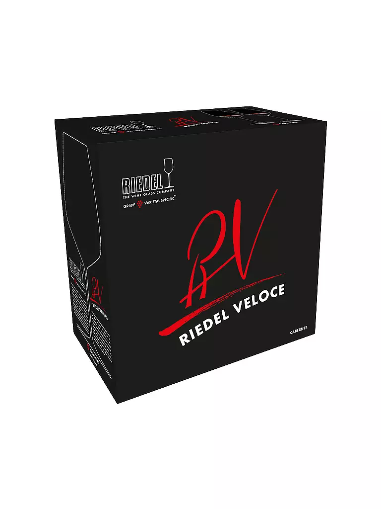 RIEDEL | Lot de 2 verres à vin rouge VELOCE Cabernet/Sauvignon | 
