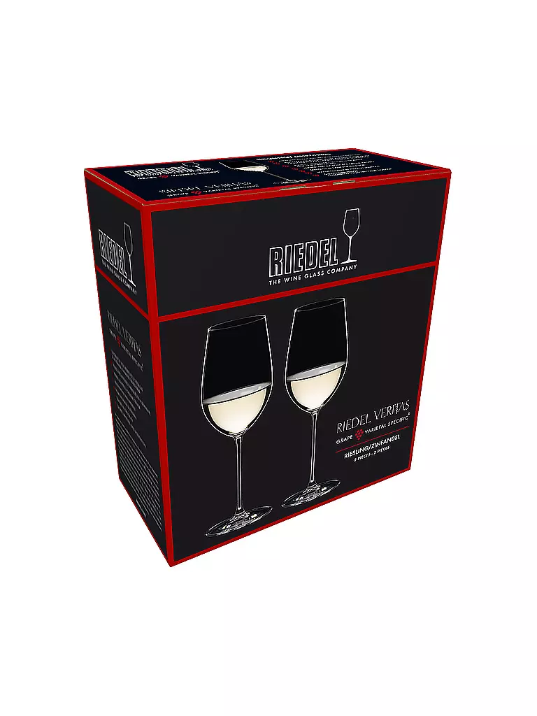 RIEDEL | Set de 2 verres à vin blanc VERITAS Riesling / Zinfandel | 