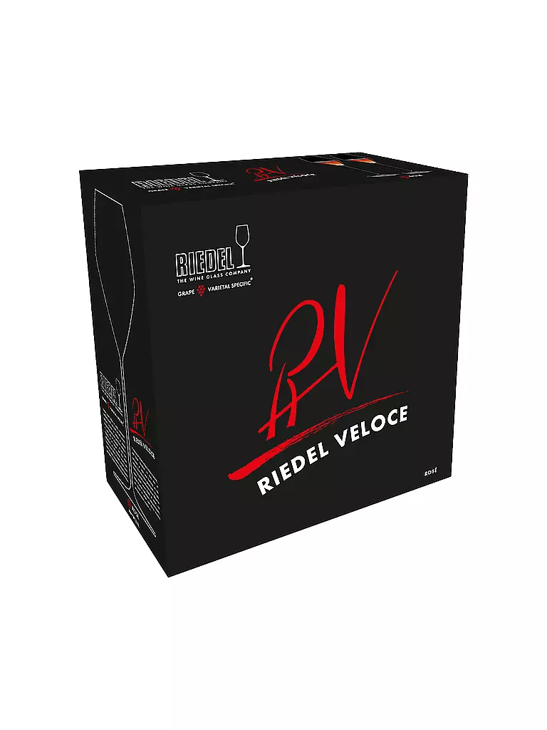 RIEDEL | Set de 2 verres à vin rosé VELOCE Rose | 