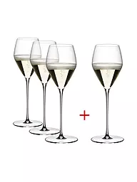 RIEDEL | Set de 4 verres à champagne VELOCE | Transparent