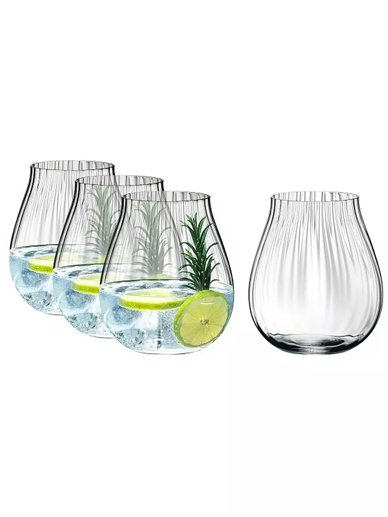 RIEDEL | Set de 4 verres à gin tonic OPTICAL O 762ml | transparent