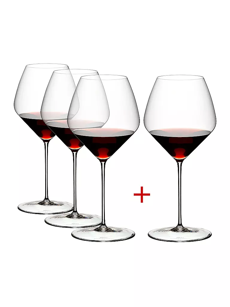 RIEDEL | Set de 4 verres à vin rouge VELOCE Cabernet/Merlot | Transparent