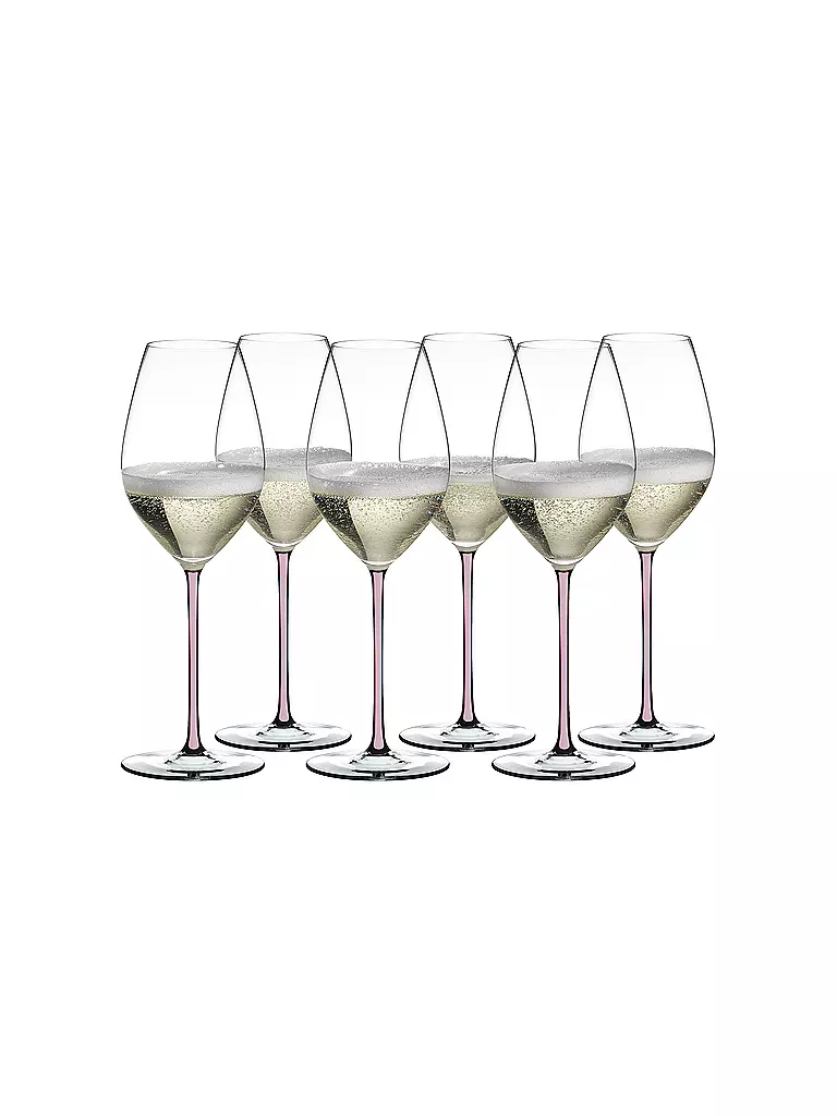RIEDEL | Set de 6 verres à champagne FATTO A MANO | bunt