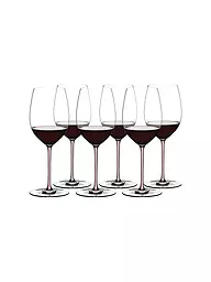 RIEDEL | Set de 6 verres à vin rouge Cabernet/Merlot FATTO A MANO | Multicolore