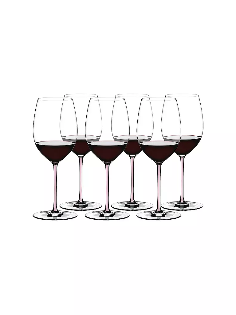 RIEDEL | Set de 6 verres à vin rouge Cabernet/Merlot FATTO A MANO | Multicolore