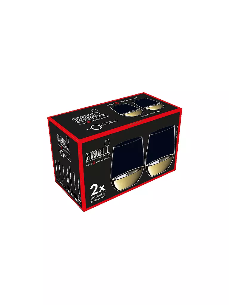 RIEDEL | Verre à vin blanc Lot de 2 verres Viognier / Chardonnay O WINE TUMBLER 320ml | 
