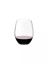 RIEDEL | Verre à vin rouge Cabernet/Merlot Lot de 2 O WINE TUMBLER | Transparent