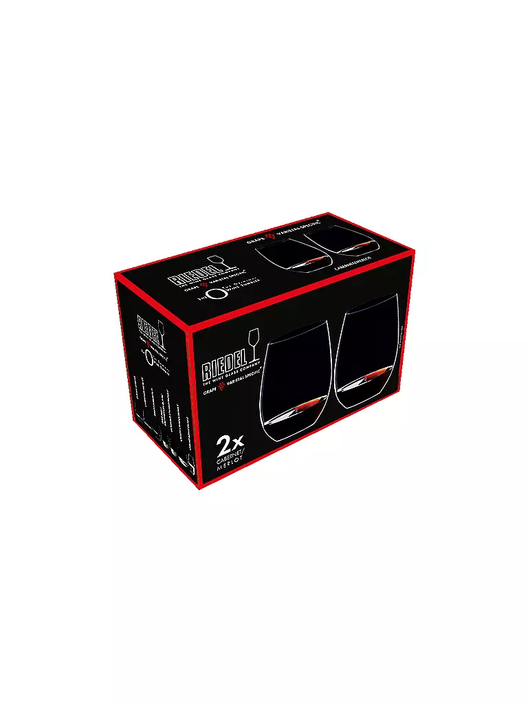 RIEDEL | Verre à vin rouge Cabernet/Merlot Lot de 2 O WINE TUMBLER | 