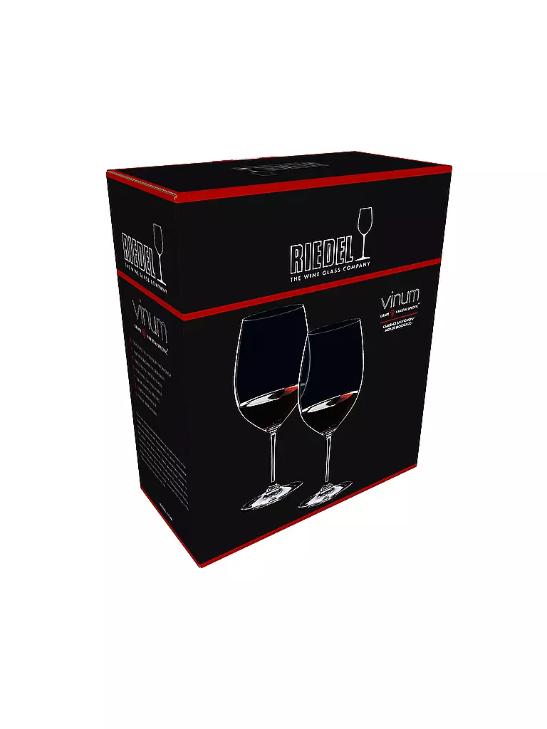 RIEDEL | Verre à vin rouge lot de 2 VINUM Cabernet Sauvignon / Merlot 610ml | 