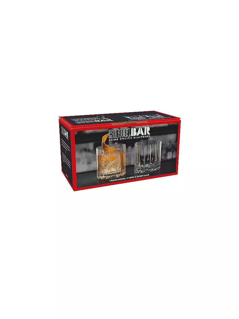 RIEDEL | Verre Rocks Lot de 2 DRINK SPECIFIC 283ml | transparent
