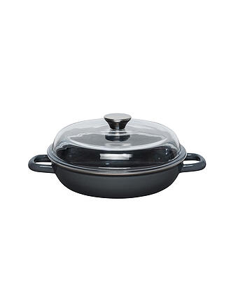 RIESS | Sauteuse avec couvercle 24cm Gris foncé