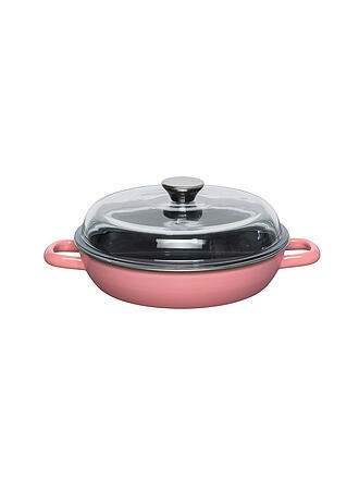 RIESS | Sauteuse avec couvercle 24cm Rose
