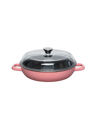 RIESS | Sauteuse avec couvercle 28cm Rose