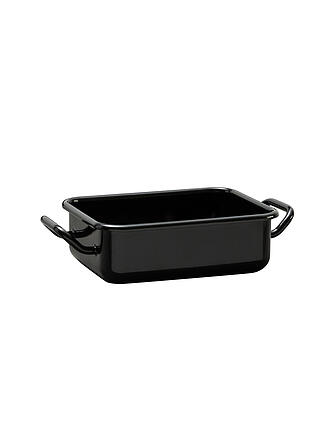RIESS | Mini plat de cuisson et de service 15x11x5cm/0,5l Émail noir
