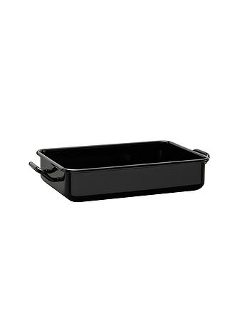 RIESS | Mini plat de cuisson et de service 23x15x5cm/1l émail noir