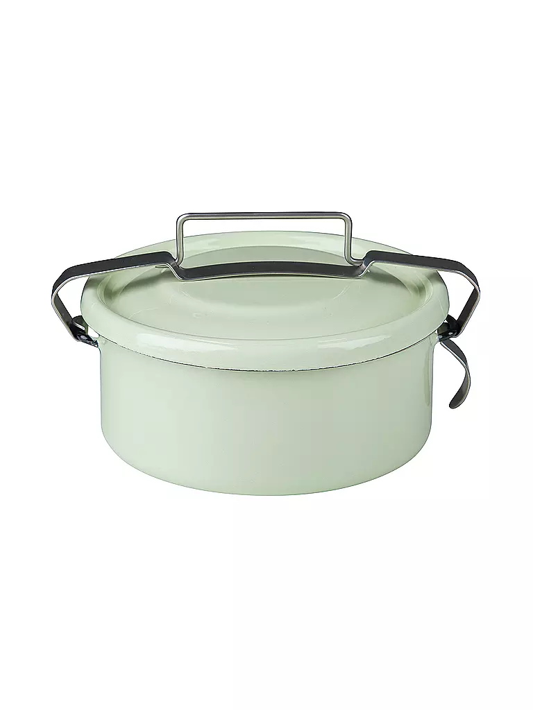 RIESS | Boîte de conservation ronde vert Nil pastel 0,75 l | Vert clair