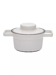 RIESS | Casserole en émail avec couvercle "Aromapot - Truehomeware" 16cm 0,75l | Gris