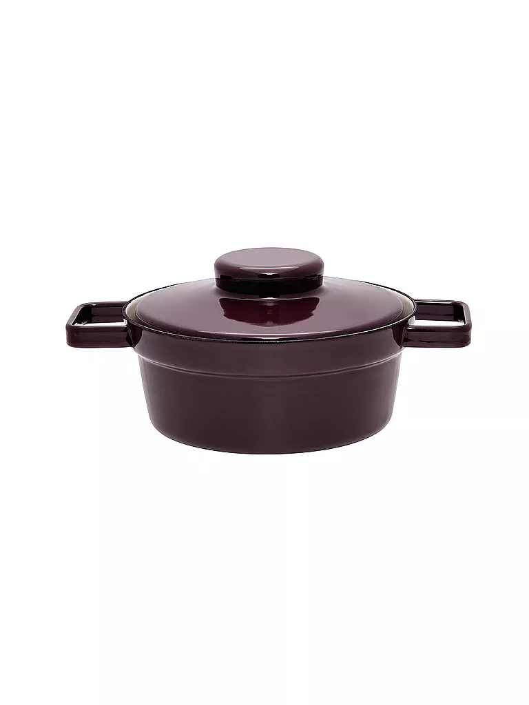 RIESS | Casserole en émail avec couvercle "Aromapot - Truehomeware" 20cm 1,2l | lila