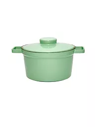 RIESS | Casserole avec couvercle Aromapot Truehomeware 24cm / 3,5l Gris | Vert