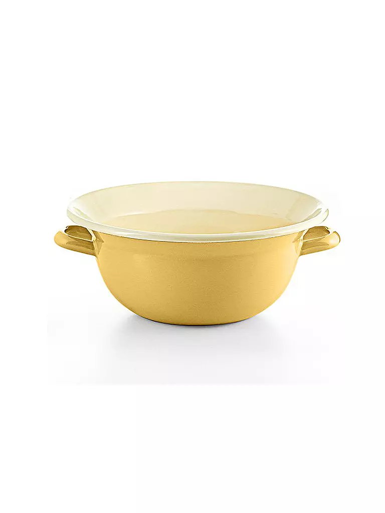 RIESS | Emaille Weitling "Classic - Pastell" 28cm 4l | gelb