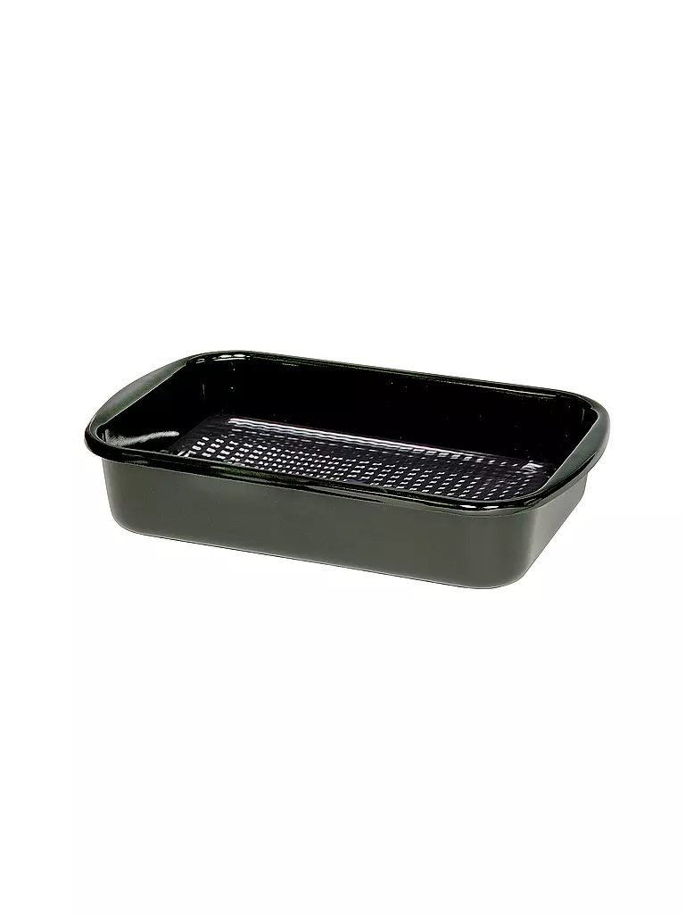 RIESS | Grillpfanne mit Waffelboden 35x23cm Schwarz | Noir