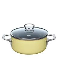 RIESS | Kochtopf 20cm /2l NOUVELLE PUR Dark Grey | Jaune