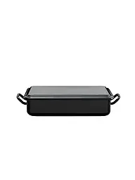 RIESS | Mini plat de cuisson et de service 23x15x5cm/1l émail noir | Noir
