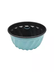RIESS | Moule à Kougelhopf 22cm Jaune doré | Bleu clair