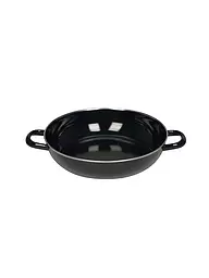 RIESS | Poêle à braiser en émail noir 28cm | Noir