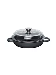 RIESS | Sauteuse avec couvercle 24cm Gris foncé | Gris
