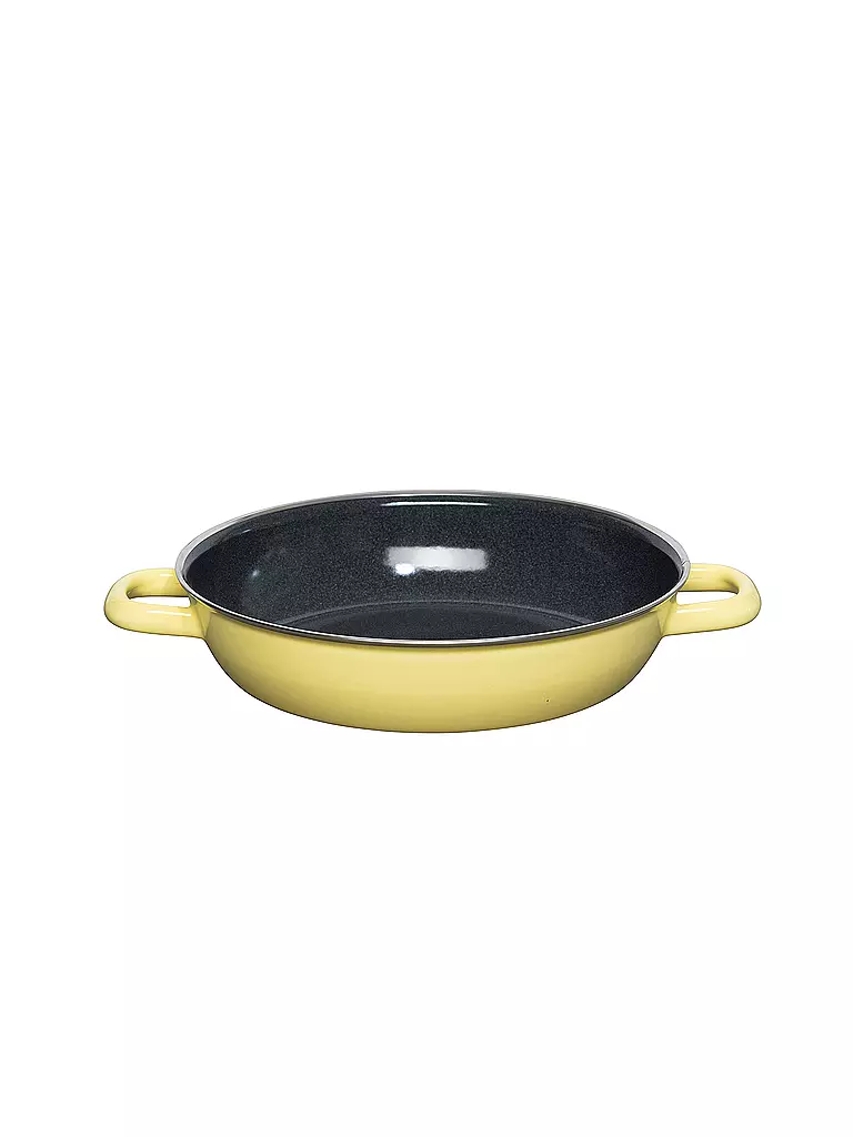 RIESS | Sauteuse avec couvercle 24cm NOUVELLE Lemon | Jaune