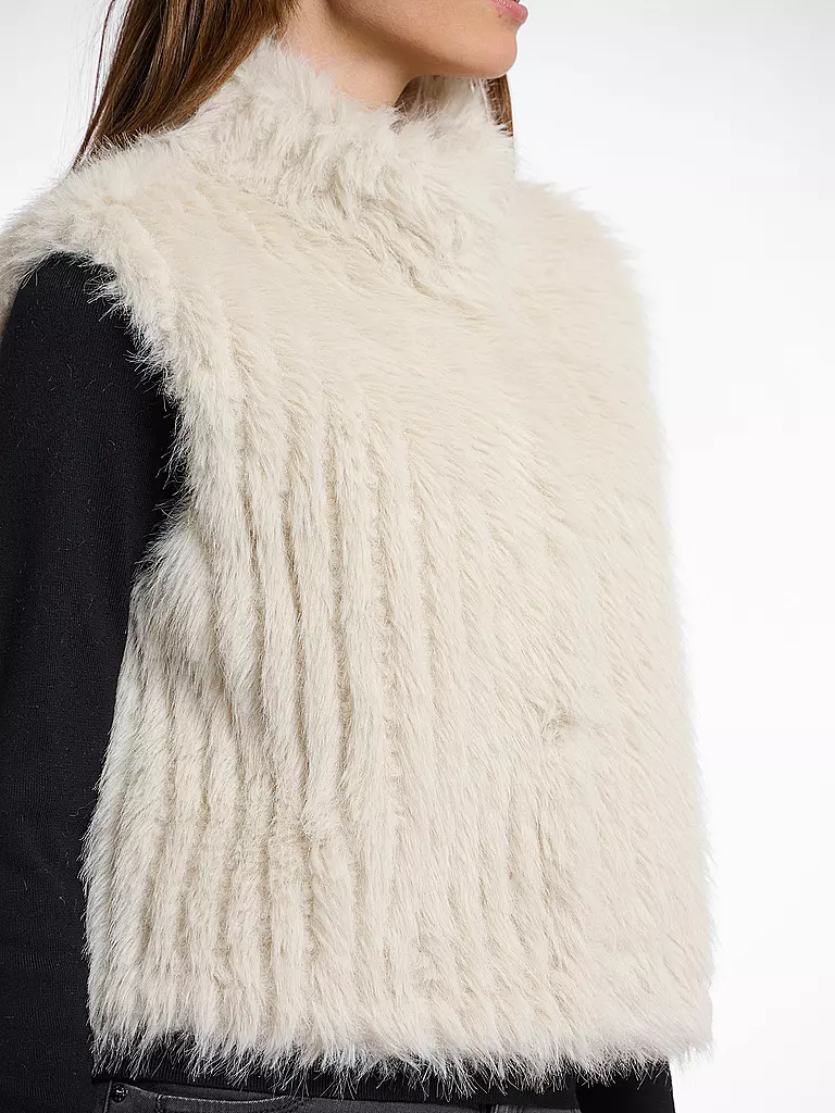 RINO&PELLE | Gilet aspect fourrure DAVA | 