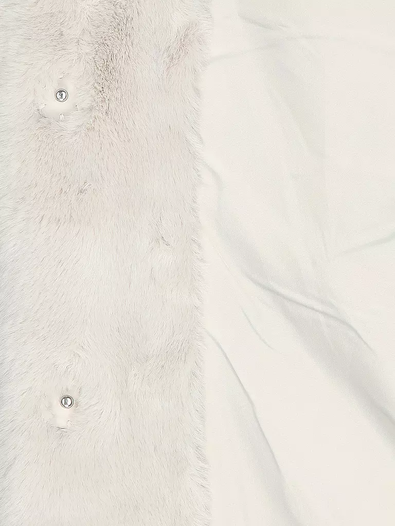RINO&PELLE | Gilet in Felloptik LISON | Crème