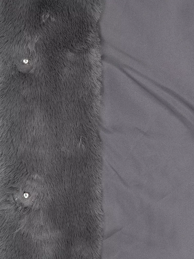 RINO&PELLE | Gilet in Felloptik LISON | Gris