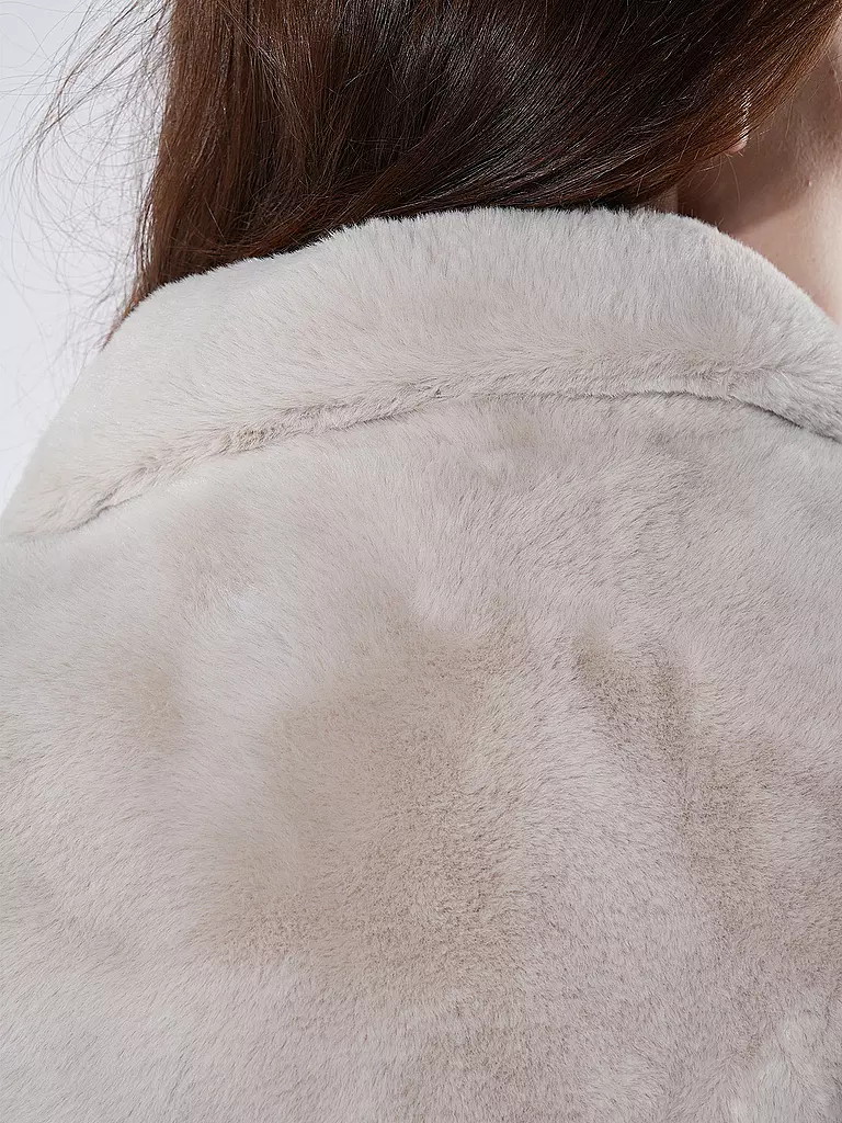 RINO&PELLE | Gilet in Felloptik LISON | Crème